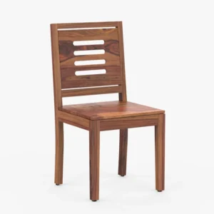 olid Sheesham Wood Dining Chair | Wooden Chair for Dining Table, Living Room & Home